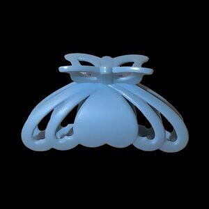 3.5” Blue Butterfly Hair Clip
